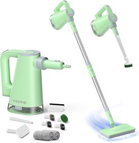 Steam Mop & Detachable Handheld Steam Cleaner for Home and Floor Cleaning, 15s Heat-Up