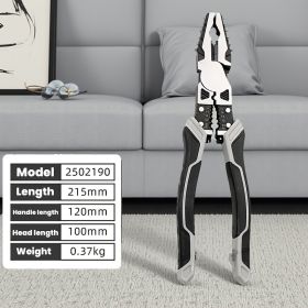 iger Pliers, Five In One Multifunctional Pliers Set, Industrial Grade with PVC Handle, Professional Manual Tools